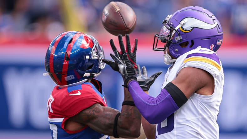 Vikings WR Justin Jefferson in Week 1 of 2024