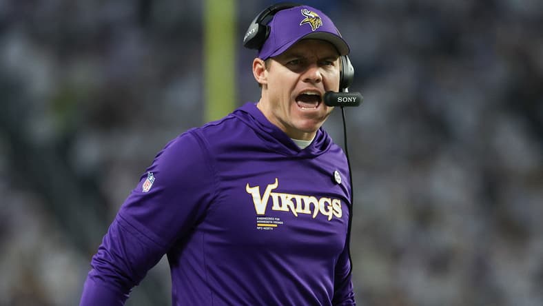 Vikings HC Kevin O'Connell in 2025