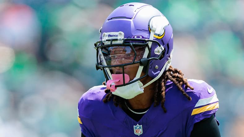 Vikings wR Trishton Jackson in 2024