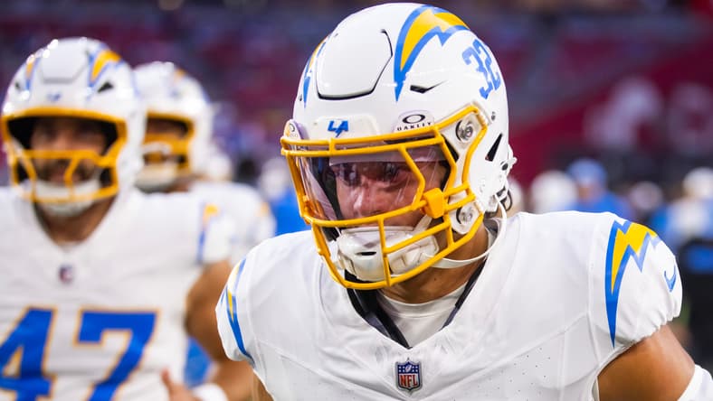 Chargers safety Alohi Gilman in 2025