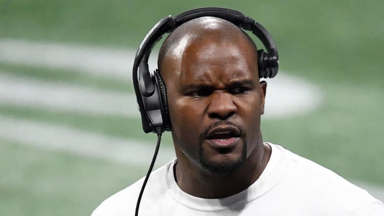 Patriots coach Brian Flores in 2019