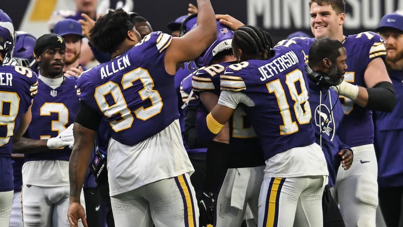 Vikings safety Harrison Smith in Week 18 of 2025