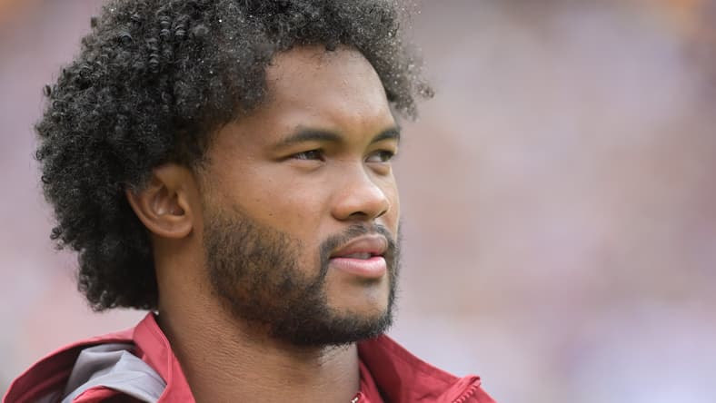 Cardinals QB Kyler Murray in 2023 against the Commanders.
