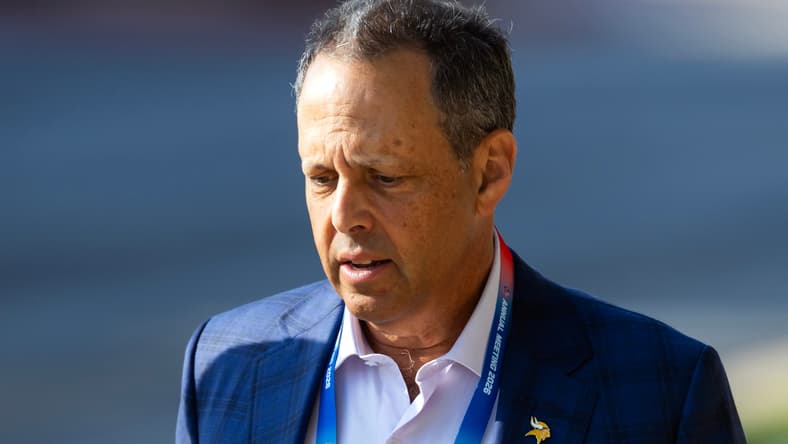 Mark Wilf attends the NFL Annual League Meeting in Phoenix, Arizona. Nolan Teasley