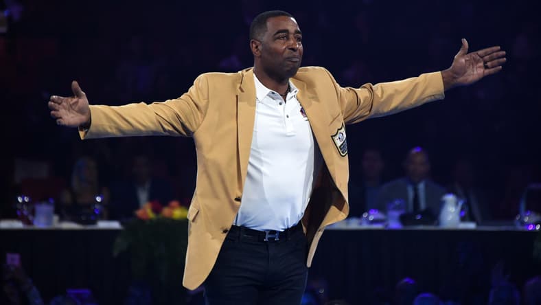 Vikings WR Cris Carter in 2019 at the Hall of Fame
