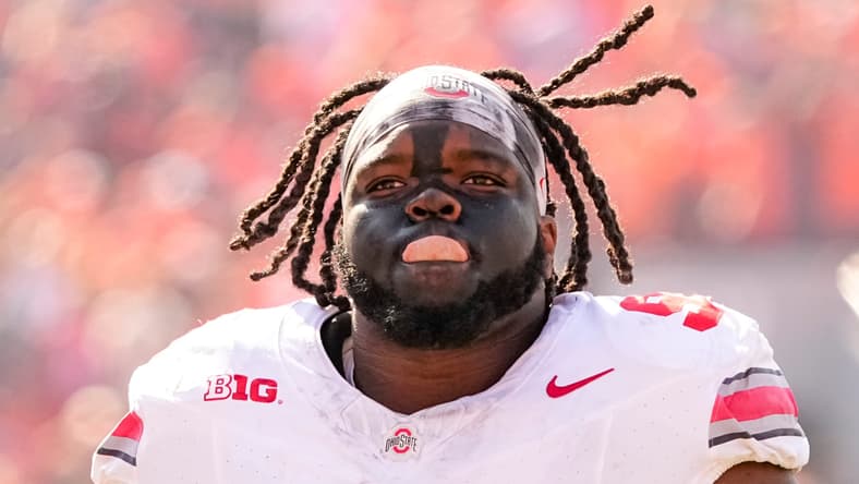Ohio State DT Kayden McDonald in 2025