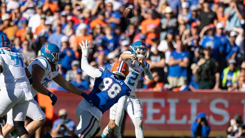 NCAA Football: Mississippi at Florida