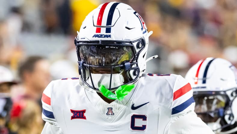 Arizona CB Treydan Stukes in 2025 at Tempe