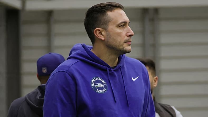 Nolan Teasley chats about scouting and draft preparation during a Seahawks front-office feature.