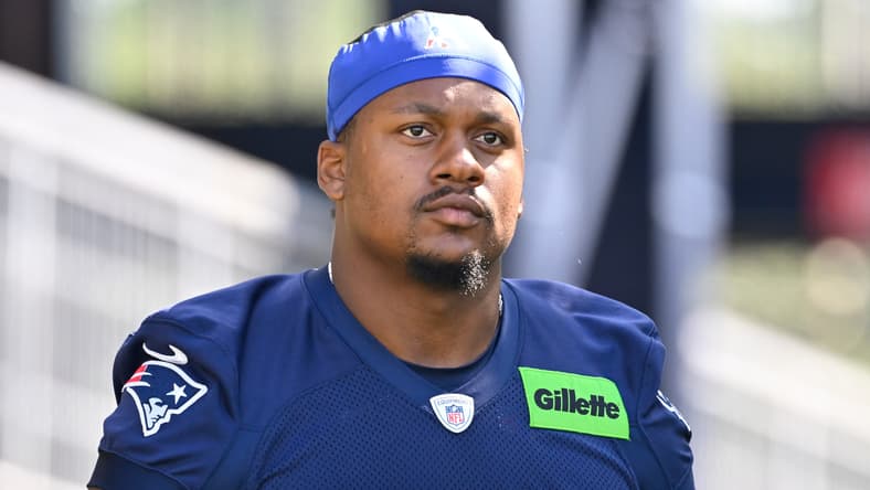 DT Jahvaree Ritzie in 2025 with the Patriots