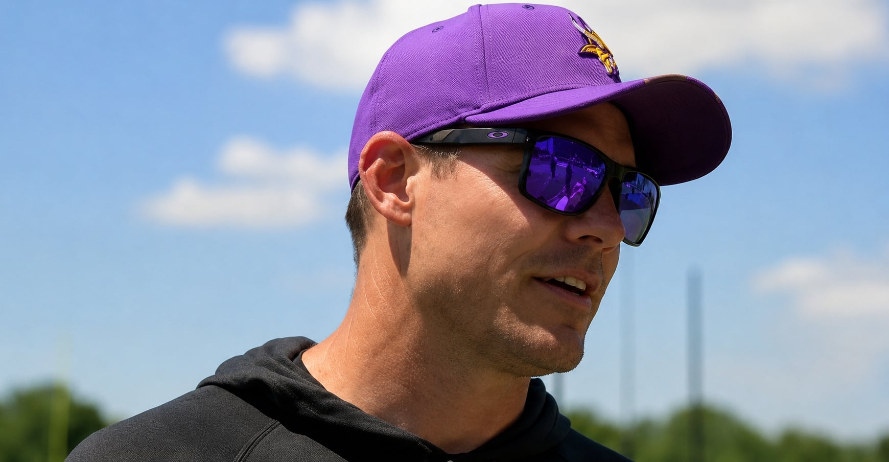 Vikings head coach Kevin O’Connell discusses the 2026 quarterback competition during mandatory minicamp.