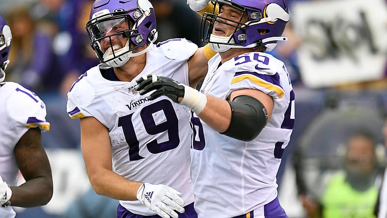 Vikings Depth Chart -- Week 16 vs. Giants