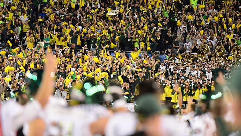 NCAA Football: Fiesta Bowl-Oregon vs Kansas State