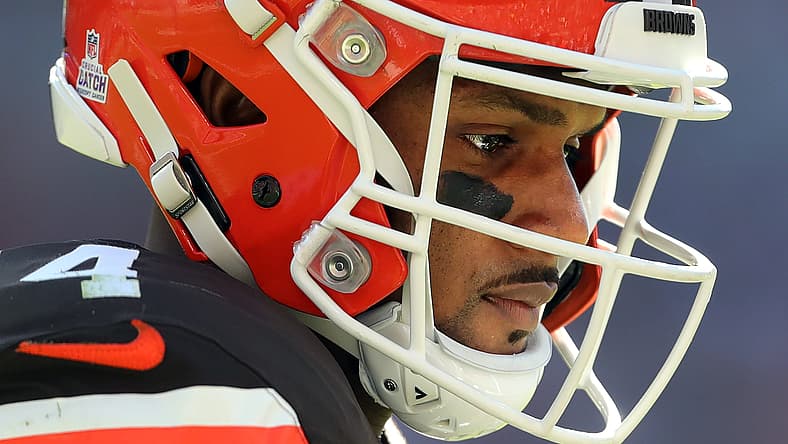 Deshaun Watson heads to the sideline during a game against the Bengals. NFL quarterback rankings 2026