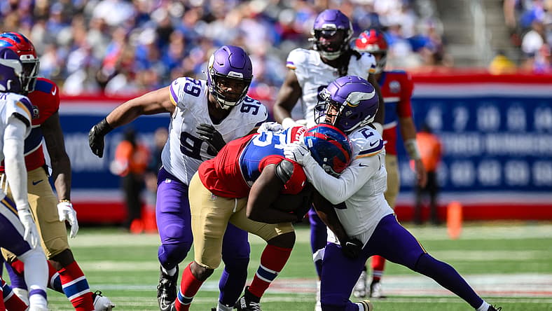 Vikings CB Stephon Gilmopre in 2024.
