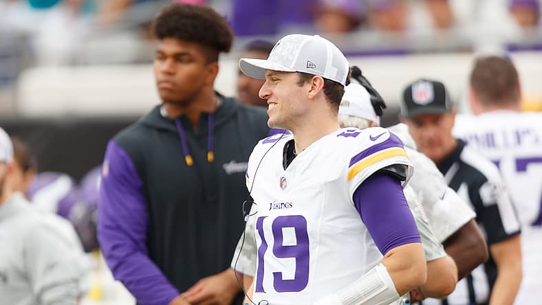 Vikings QB Brett Rypien in 2024