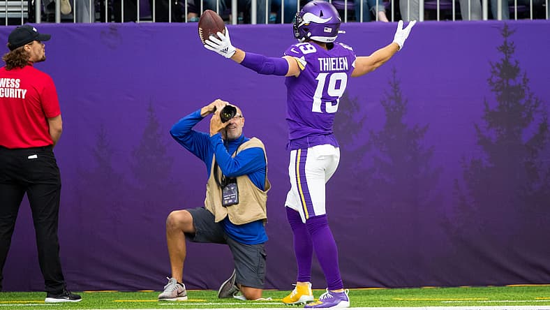 Vikings WR Adam Thielen in 2019.