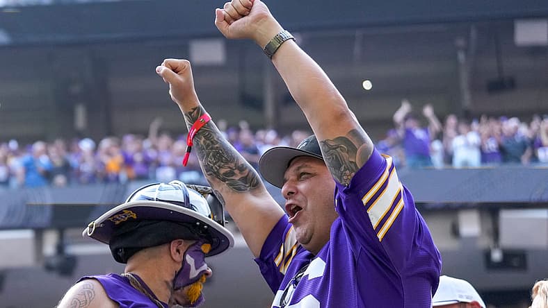 Minnesota Vikings fans in Week 3 of 2025