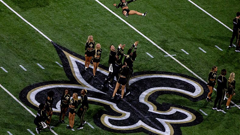 New Orleans Saints cheerleaders in 2025
