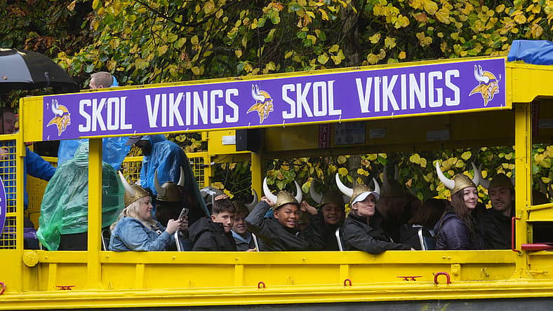 Vikings fans in Ireland in 2025