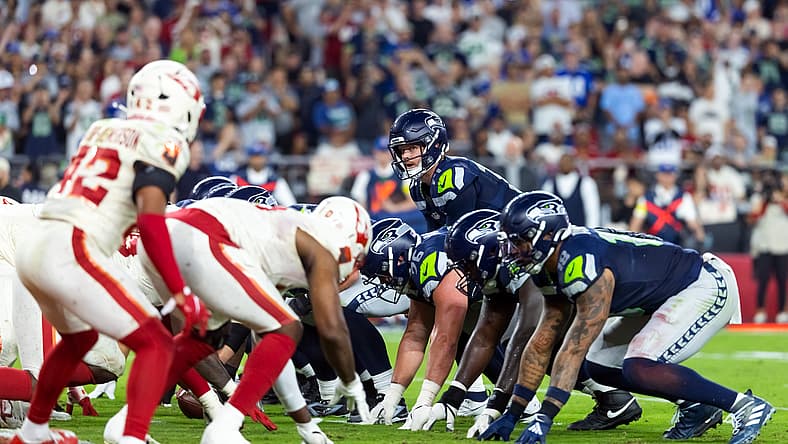 Seatlle Seahawks QB Sam Darnold in 2025