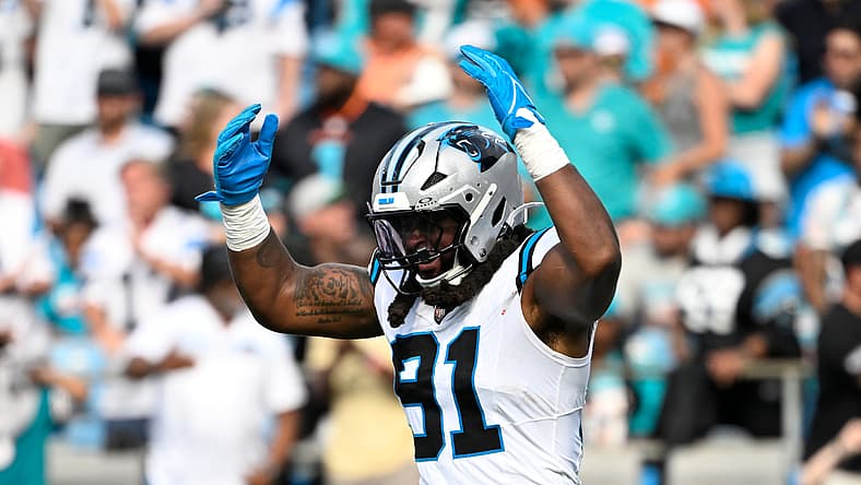 Panthers pass rusher Patrick Jones II
