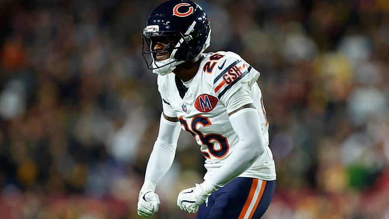 Bears CB Nahshon Wright in 2025