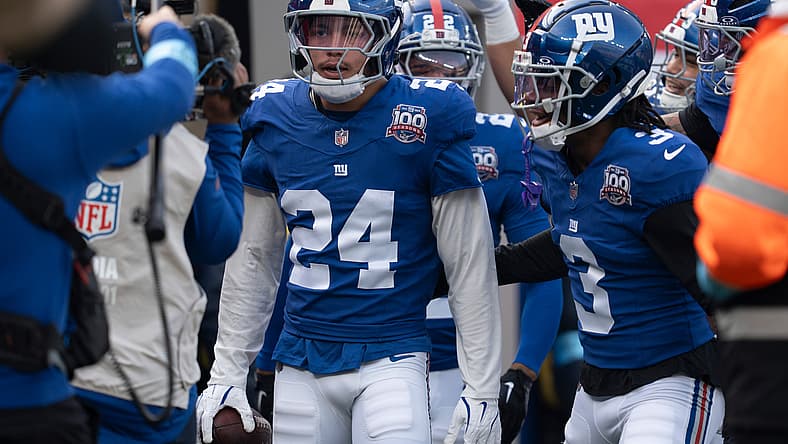 Giants safety Dane Belton in 2024