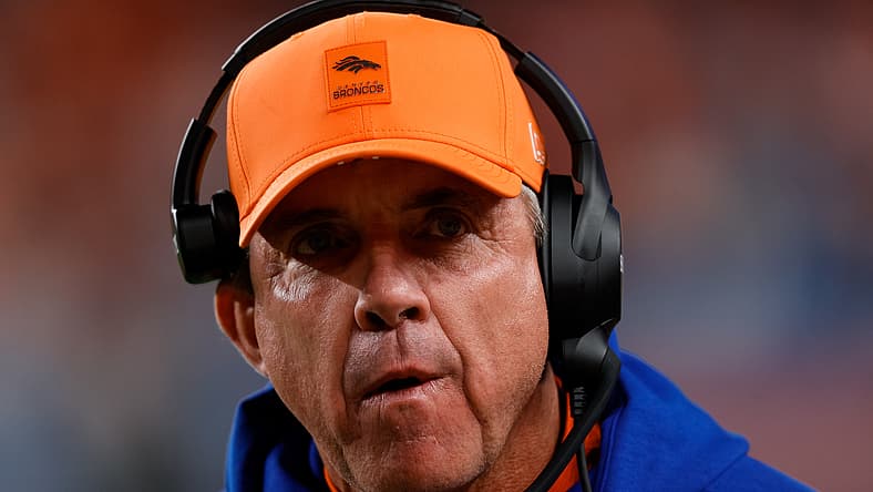 Denver Broncos head coach Sean Payton