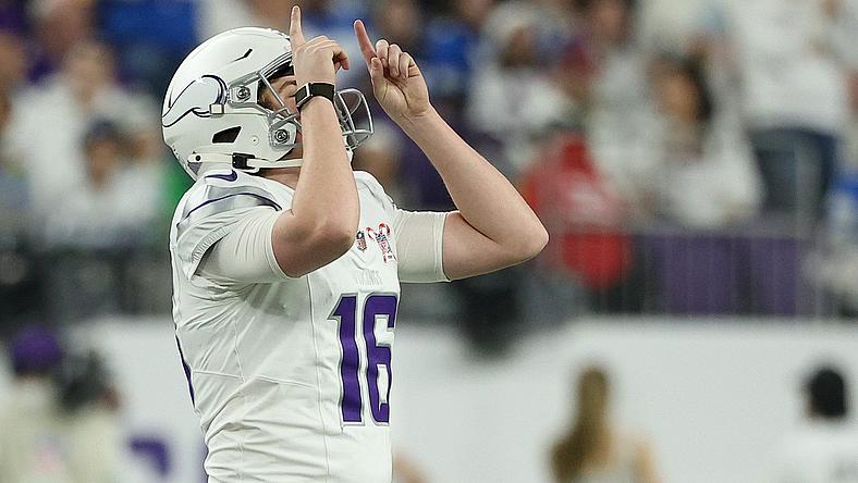 Vikings kicker Will Reichard on Christmas Day 2025