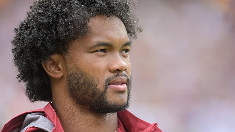 Cardinals QB Kyler Murray in 2023 against the Commanders.