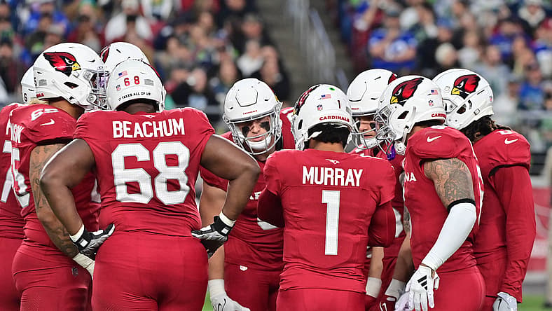 Cardinals QB Kyler Murray late in the 2023 season