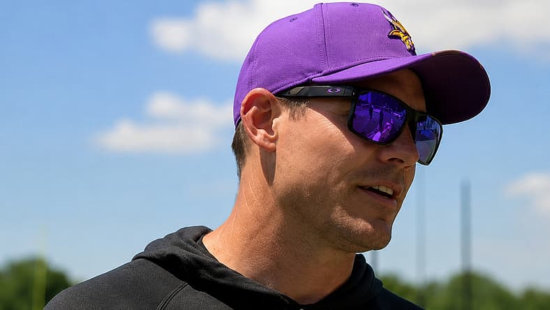 Vikings head coach Kevin O’Connell discusses the 2026 quarterback competition during mandatory minicamp.