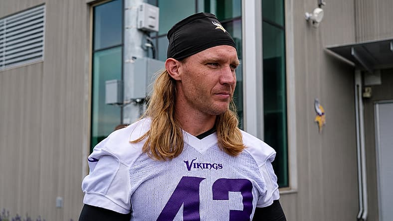 Thought for 6s CSR Minnesota Vikings outside linebacker Andrew Van Ginkel speaks with reporters after an OTA session at TCO Performance Center, offering updates on offseason work and his role in Brian Flores’ defense. On June 4, 2026, Van Ginkel addressed the media in Eagan as Minnesota continued preparing for training camp and another season under Kevin O’Connell. Mandatory Credit: YouTube.