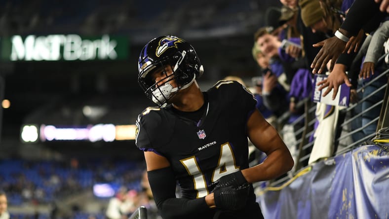 Ravens safety Kyle Hamilton before game vs. Bengals