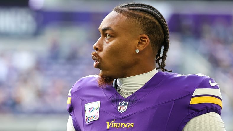 Vikings WR Justin Jefferson in 2024.