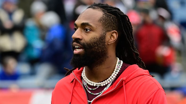 EDGE Matthew Judon in 2023.
