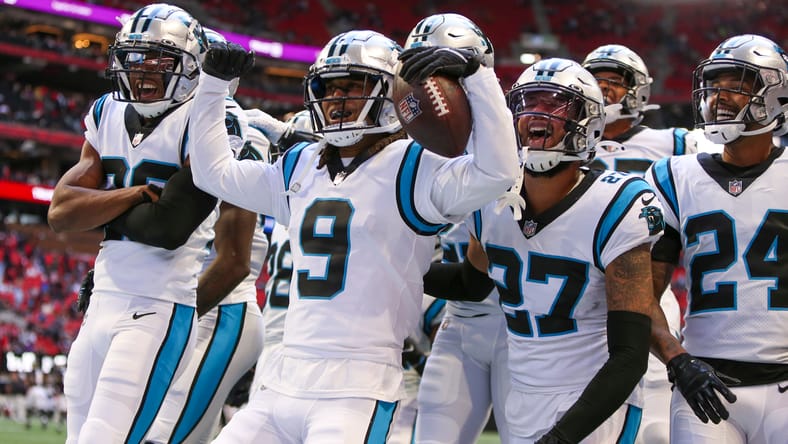 Stephon Gilmore during his previous stint with the Carolina Panthers.