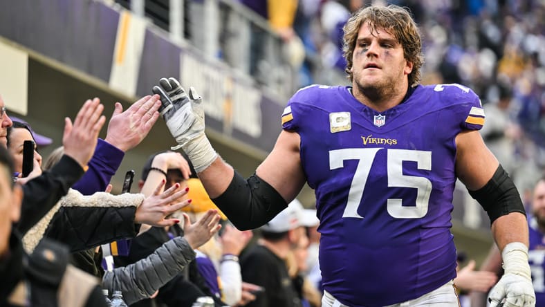 Brian O'Neill at U.S. Bank Stadium in 2024.