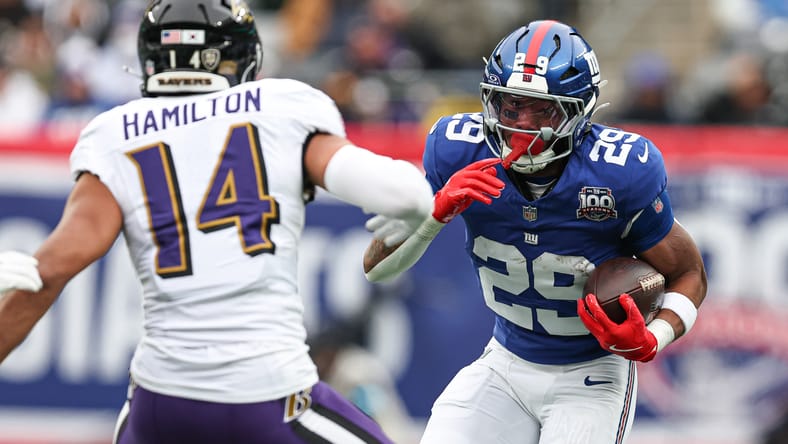 NFL: Baltimore Ravens at New York Giants
