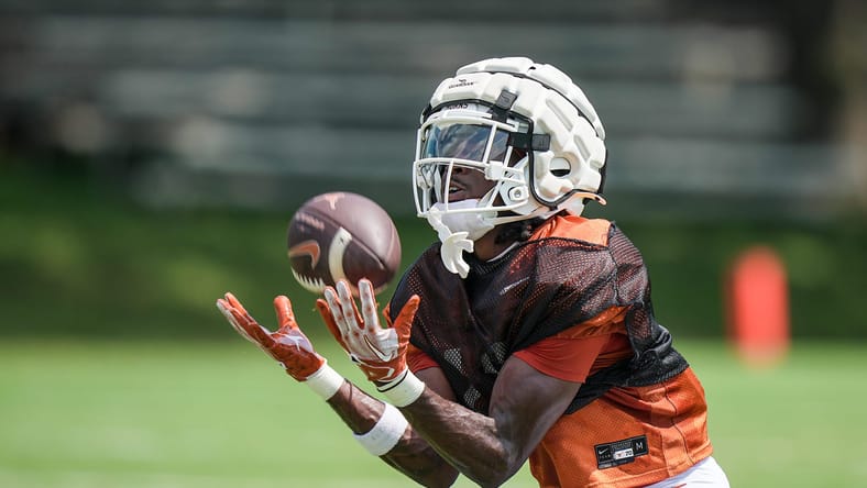 Texas WR Silas Bolden in 2023