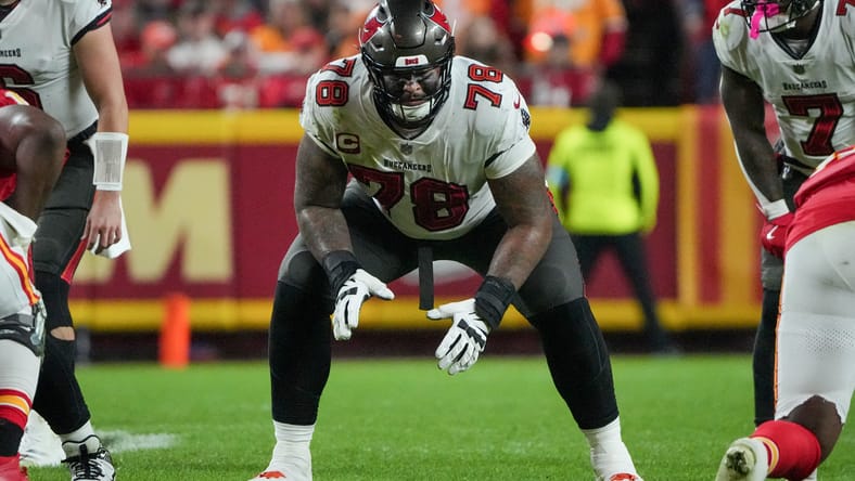 Buccaneers OT Tristan Wirfs in November 2024.