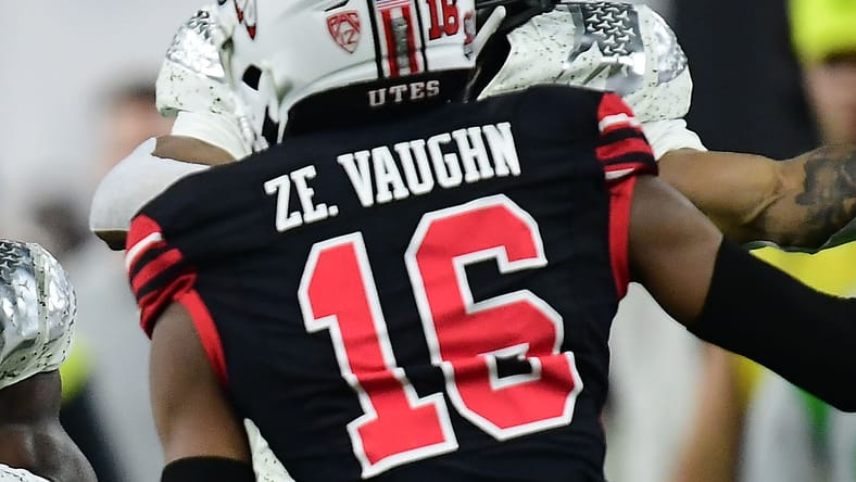 Zemaiah Vaughn at Utah in 2021