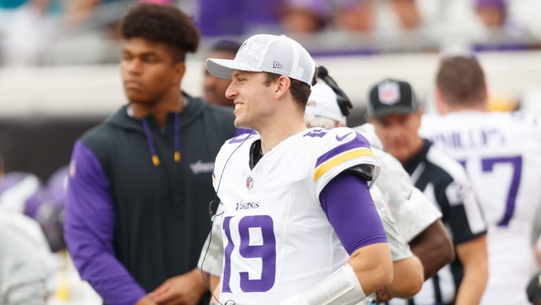 Vikings QB Brett Rypien in 2024