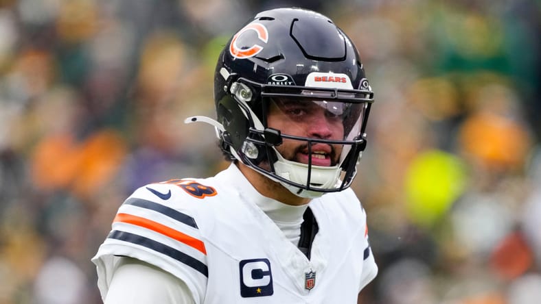Bears QB Caleb Williams in 2024.