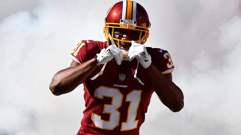 CB Fabian Moreau with the Washington Commanders in 2018.