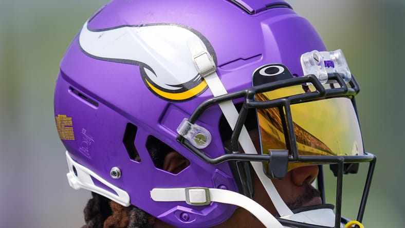 K.J. Osborn with the Vikings in 2023.