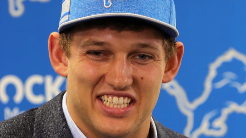 T.J. Hockenson in 2019, Lions TE