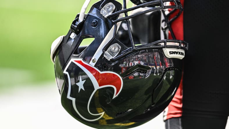 A houston texans helmet in 2024