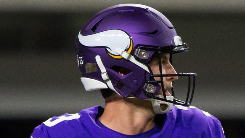 Vikings QB Trevor Siemian in 2018